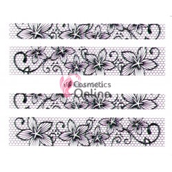 Stickere 3D pentru unghii cod Silver HBJY003